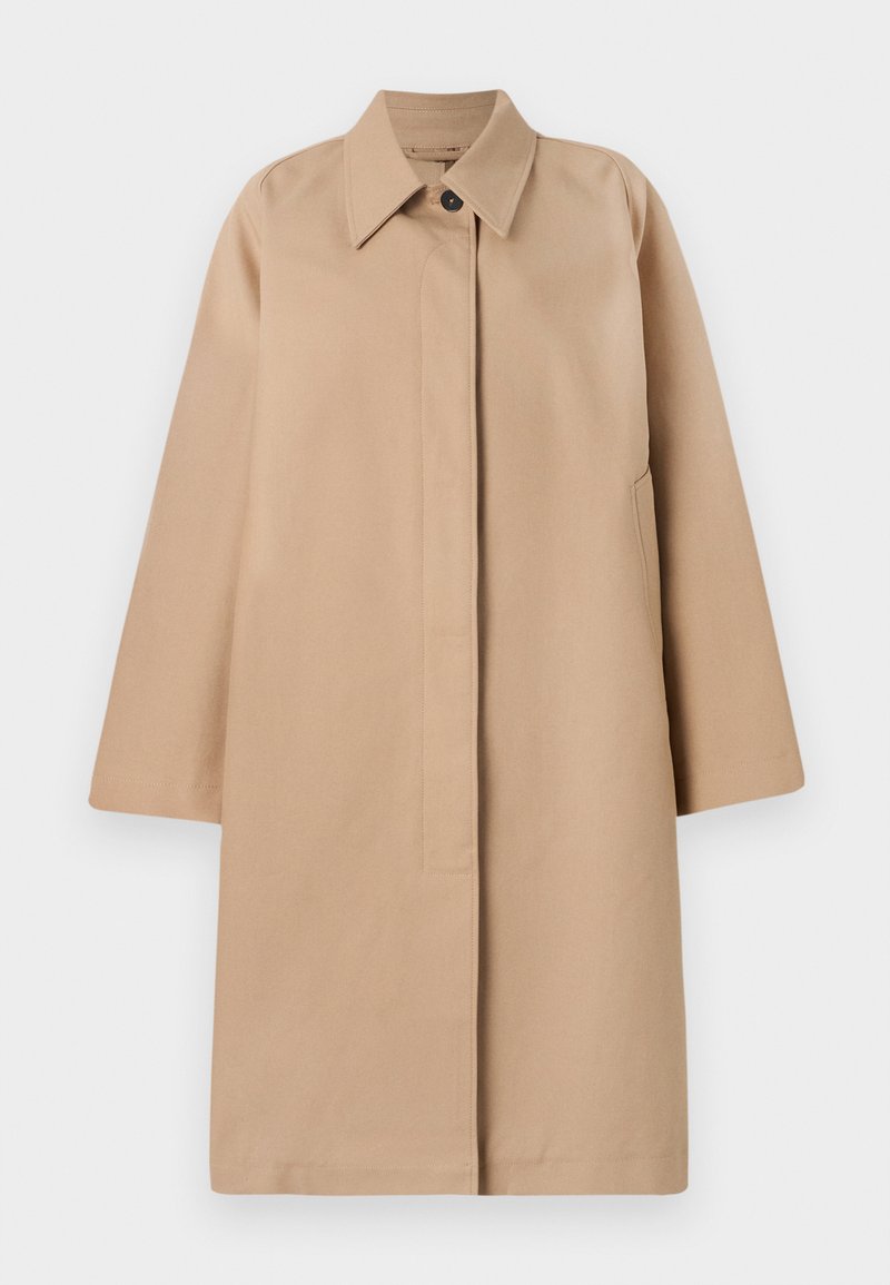 closed Trenchcoat bruin