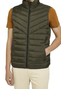 TOM TAILOR DENIM Vesta - olive
