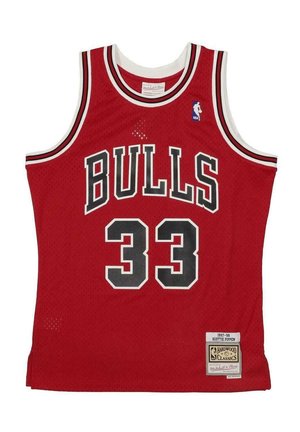 SCOTTIE PIPPEN 33 CHICAGO BULLS NBA SWINGMAN  - Top - rot