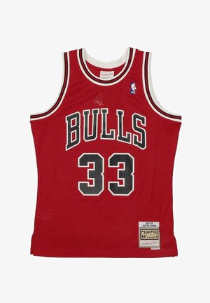 Mitchell & Ness SCOTTIE PIPPEN 33 CHICAGO BULLS NBA SWINGMAN - Top - rot