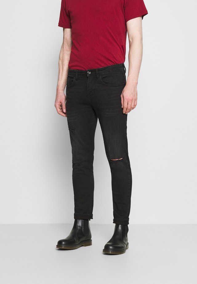 SODESTROY - Vaqueros slim fit - noir