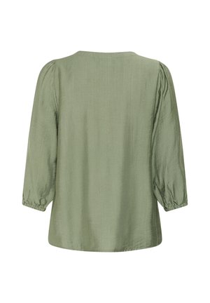 Kaffe, KALUI BUTTON - Bluse - sea spray cc