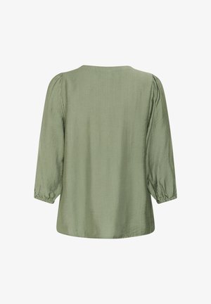 Kaffe, KALUI BUTTON - Bluse - sea spray cc