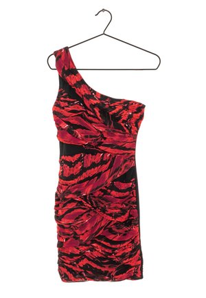 Cocktailjurk - red