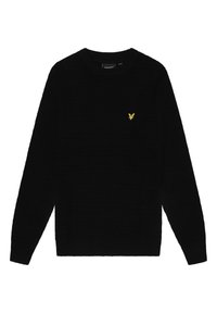 Maglione Elegante Casual Maglione Uomo Lyle & Scott Con Cerniera 1/4 - Mezza Cerniera, Maniche Lunghe, Cotone, Elegante E Casual Felpa Uomo Elegante - Foto 3