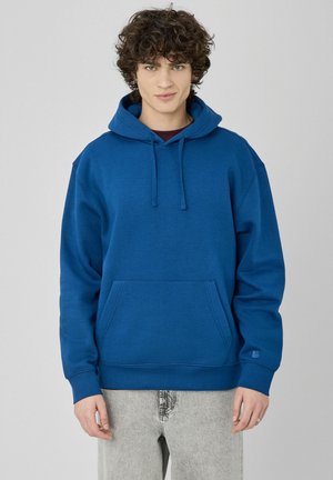 BASIQUE LOOSE FIT - Sweat à capuche - bleu foncé