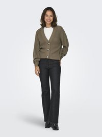 JDY JDYJUSTY SHORT - Kardiganas - malt ball