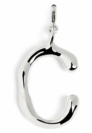 LETTER XL - Charm - letra c color plata