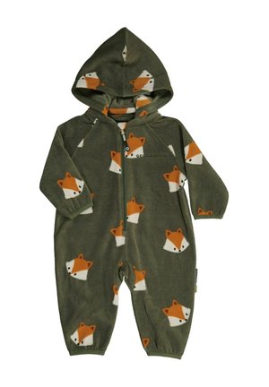 ANIMAL FLEECE - Buksedragter - dark green