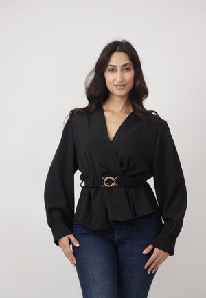 Elara, ELARA BLUSE BLUSE - Blouse - schwarz