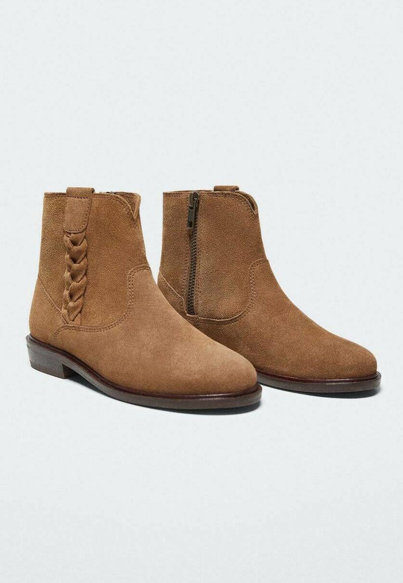 Mango IRENE - Botines - mellembrun/marrón -