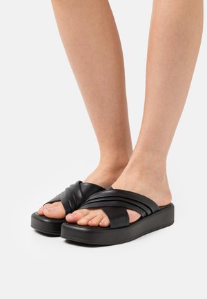 Marco Tozzi Mules - black