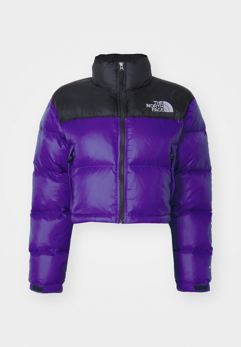 The North Face NUPTSE SHORT JACKET - Down jacket - peak purple 