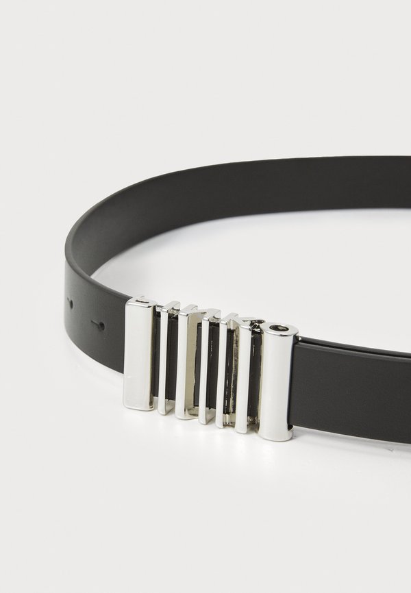 BELT 30MM VITELLO LISCIO - Belt - nero limousine2