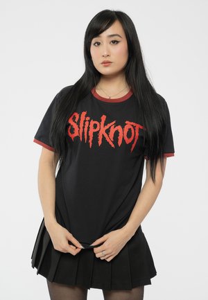 Paradiso Clothing SLIPKNOT BAND  RINGER - Print T-shirt - black