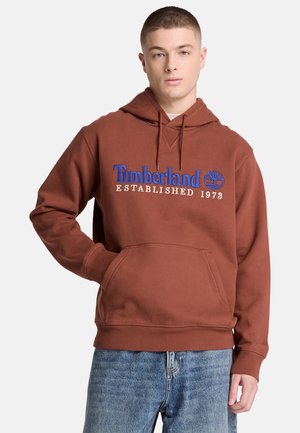 Timberland, EMBROIDERED LOGO HOODIE. - Kapuzenpullover -  medium brown