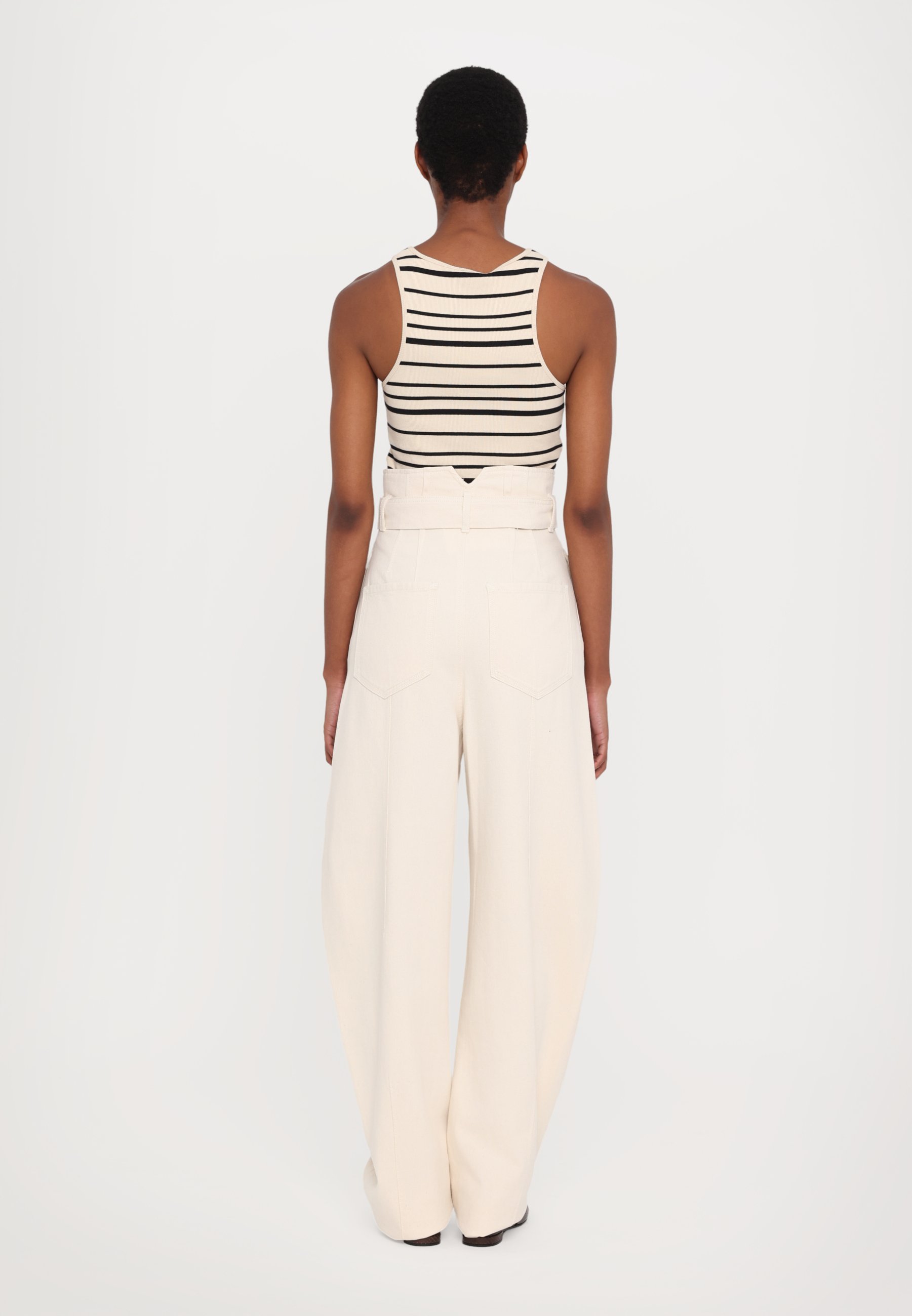 Sportmax GLAUCO - Straight leg jeans - ecru/beige - Zalando