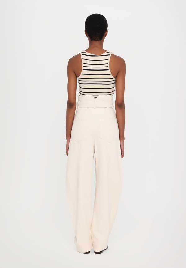 GLAUCO - Straight leg jeans - ecru2