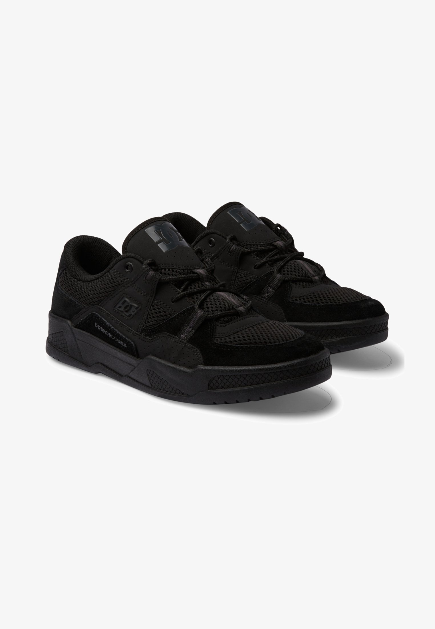 DC Shoes Construct - Scarpe Da Ginnastica Donna In Pelle - Sneakers Basse Comfort E Stile
