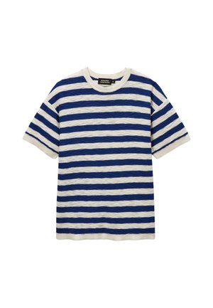 Monoprix, T-shirt imprimé - dusty blue