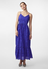 YAS - YASLUMA STRAP LONG DRESS - Maksi suknelė - bluing Miniatiūros vaizdas 1