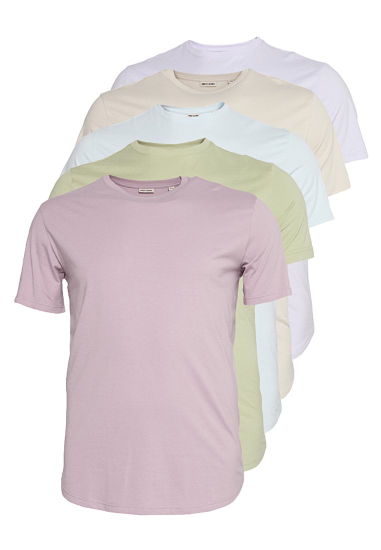 Only & Sons T-shirt basic meerkleurig Only & Sons T-shirt basic meerkleurig