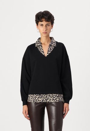 ONLFEEL V NECK  - Ikdienas džemperis - black