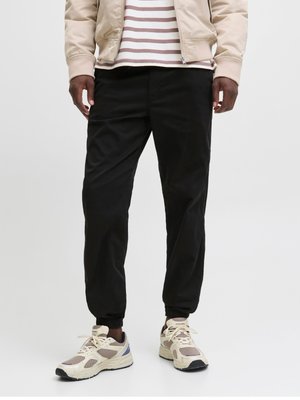 Jack & Jones JPSTKANE TROY CUFFED JOGGER NOOS - Spodnji deli trenirk - black
