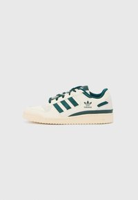 FORUM LOW CL UNISEX - Matalavartiset tennarit - cloud white/aurora ivy/wonder white