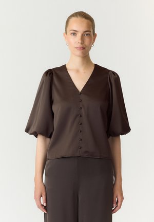 YAS, YASPELLA  - Bluse - chocolate brown
