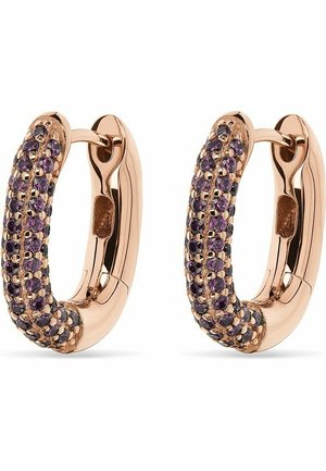 ZIRKONIA - Ohrringe - rose gold-coloured