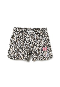 OVS REGULAR FIT WITH PRINT - Short - black white beige