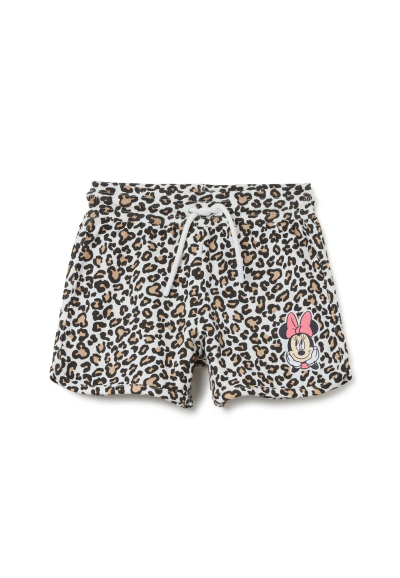 OVS REGULAR FIT WITH PRINT - Short - black white beige