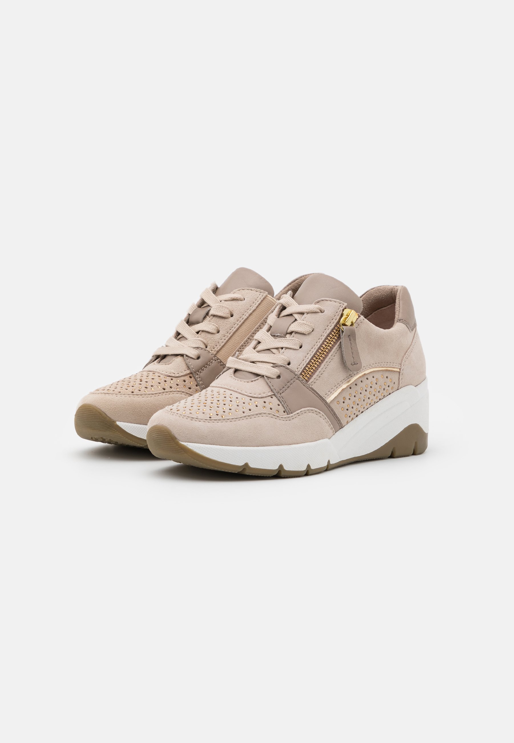 Jana Sneakers laag - beige/Beige - Zalando.nl