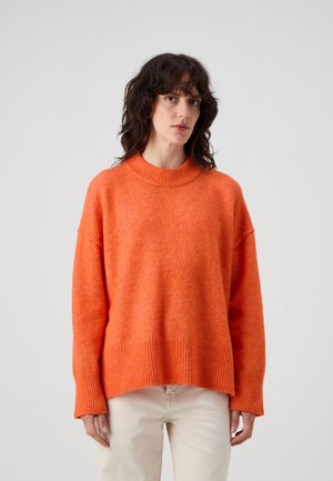 JOSIE COZY DAYS  - Strikkegenser - persimmon orange