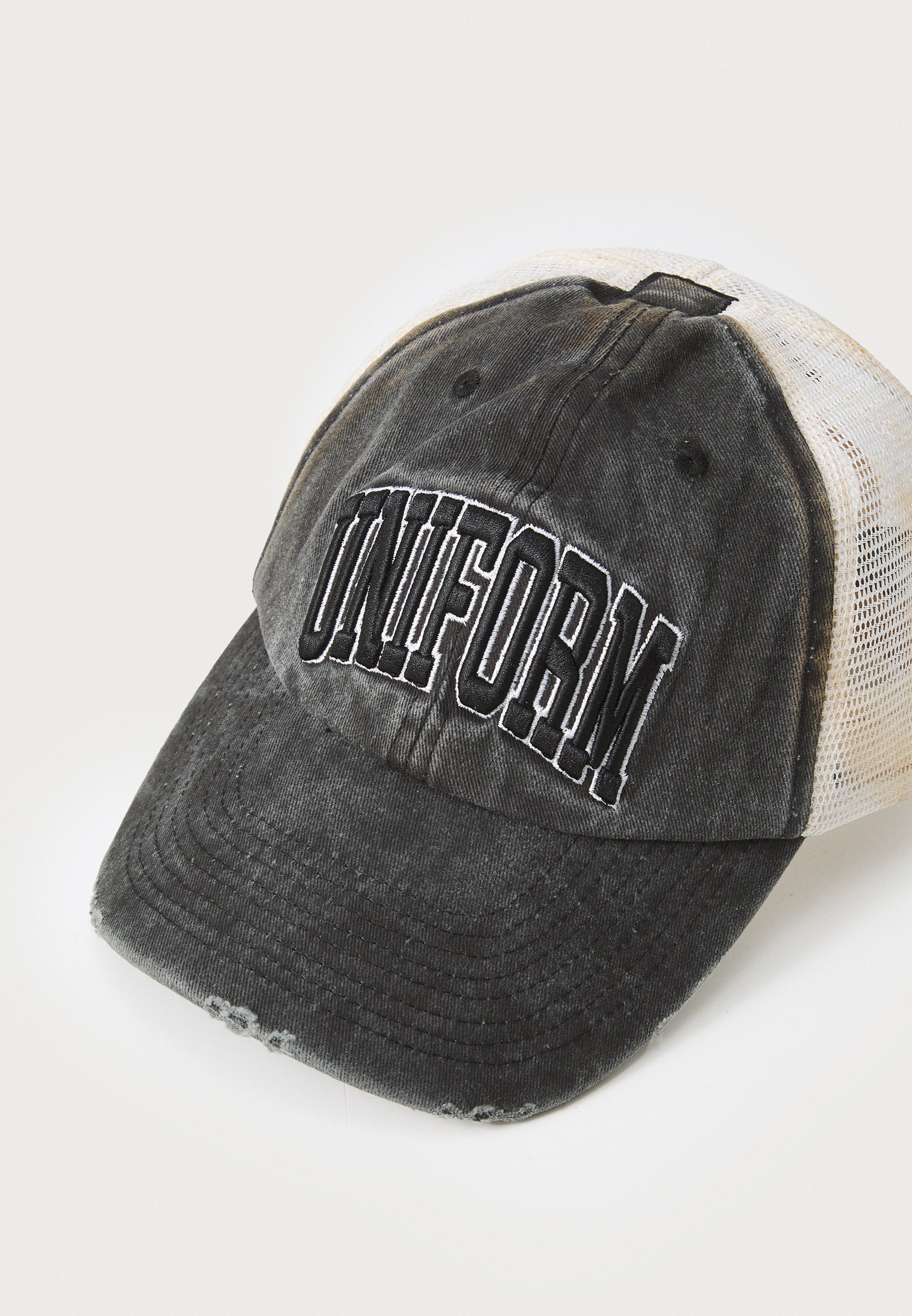 ★032c★ U LUCKY STRIKE CAP WASHED BLACK DIRTY WHITE MESH 032c 'Lucky Strike' Cap in Black for Men | Lyst UK