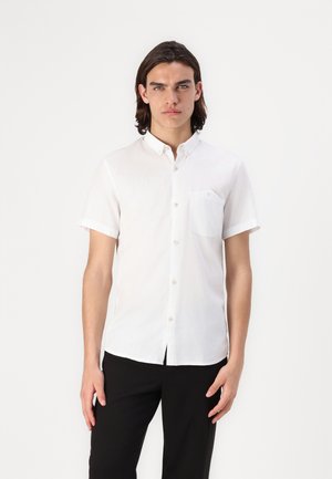 TOM TAILOR DENIM STRUCTURED SHIRT - Shirt - white