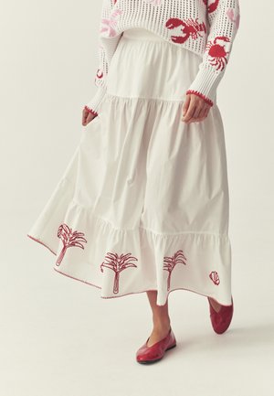 TATUUM, ARTICLE TAG: SKIRT - ARTICLE NAME: SISA - Maxi skirt - off white