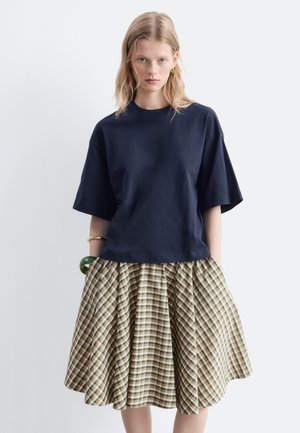 & OTHER STORIES, & OTHER STORIES BOXY T-SHIRT - T-shirt imprimé - dark blue