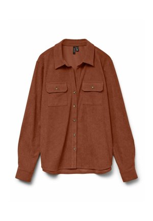 Vero Moda, HEMD VMELLY HEMD - Chemisier - tobacco brown