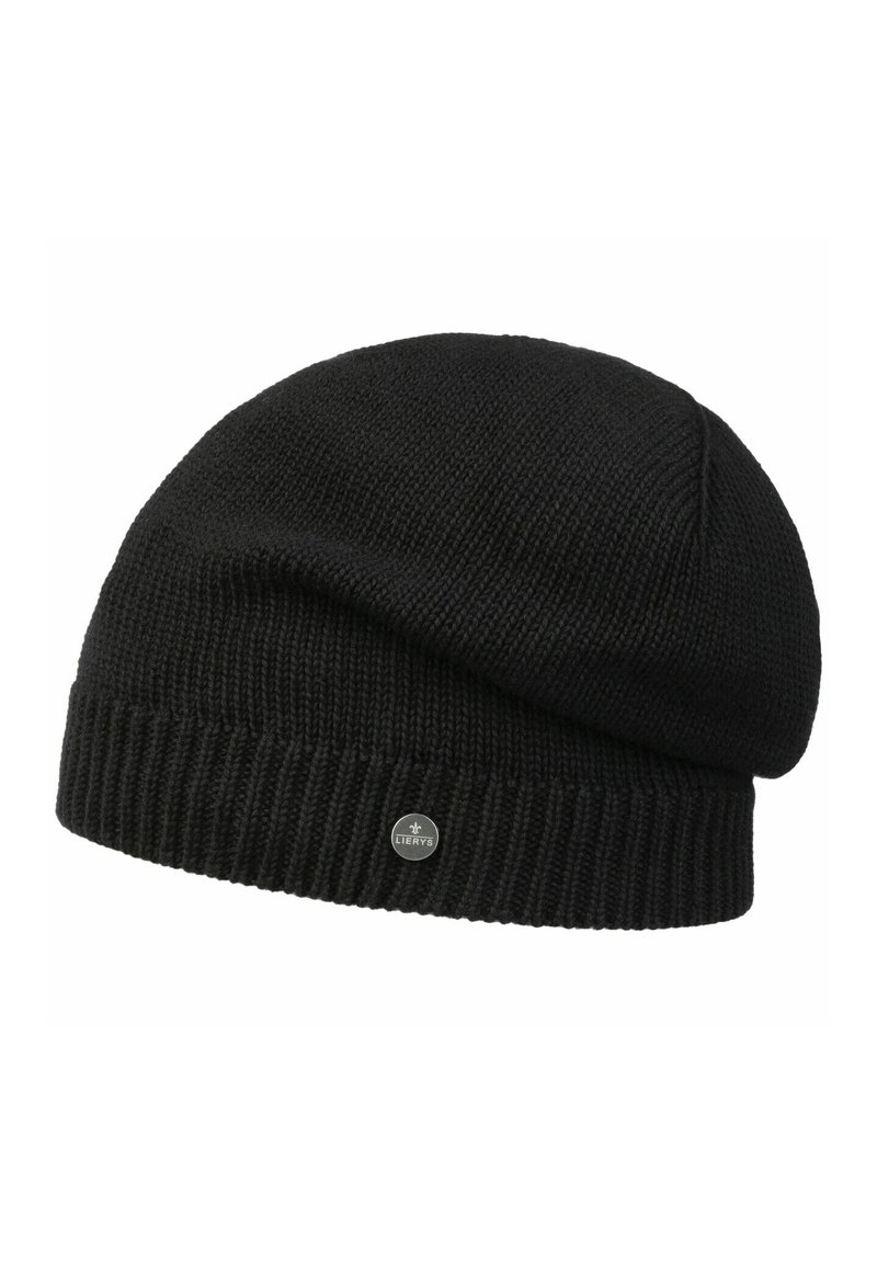 Lierys Beanie - schwarz