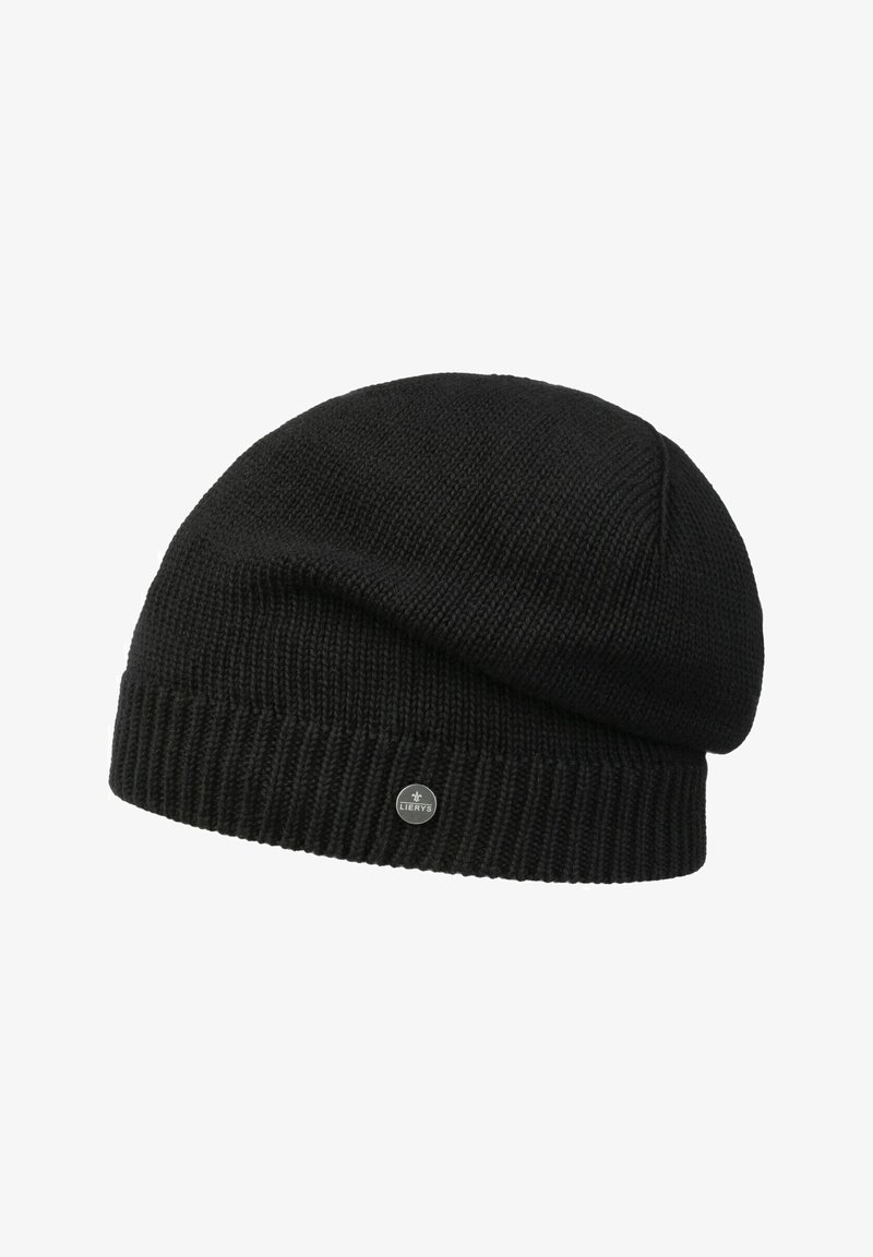 Lierys Beanie - schwarz