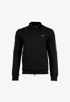 Emporio Armani, Sweat zippé - schwarz