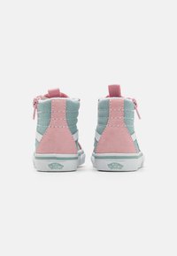 Vans SK8-HI REISSUE SIDE ZIP UNISEX - High-top trainers - blue/pink