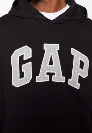 Jersey con capucha - black