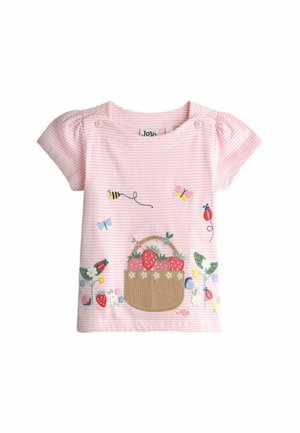 REGULAR FIT  - Nyomott mintás póló - pink