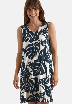 Cecil, KNIELANGES JERSEYKLEID MIT V-NECKUND PRINT - Robe en jersey - palm breeze green