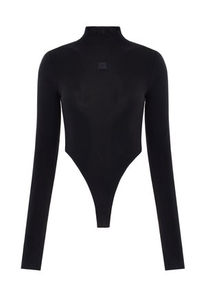 WRSTBHVR, WRSTBHVR ONEPIECE, BODY AMBER HIGH RISE BODY - Μπλούζα με μακριά μανίκια - black beauty