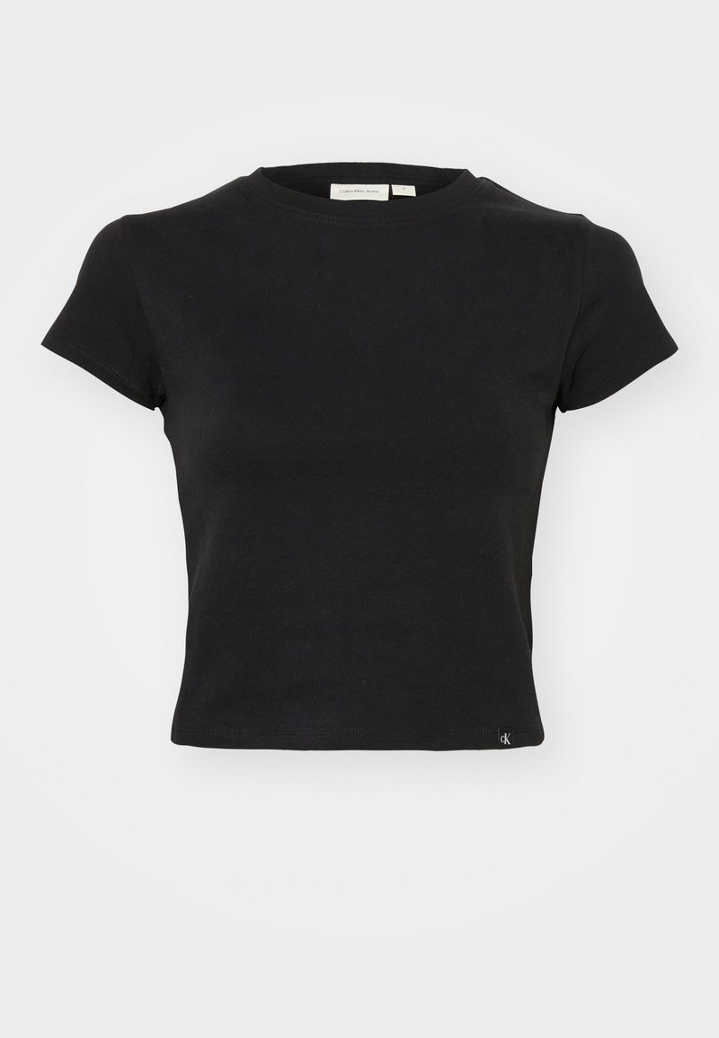 Calvin Klein Jeans T-shirt basic zwart Calvin Klein Jeans T-shirt basic zwart