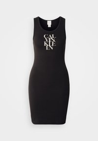 TANK DRESS - Džersio suknelė - black